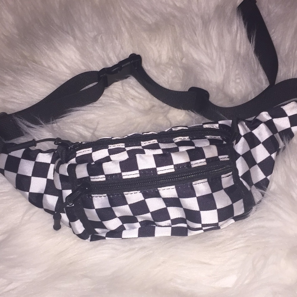 Checkered Fanny Pack